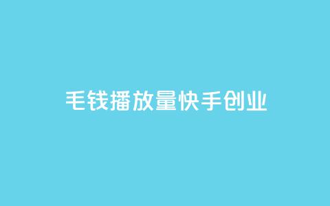 1毛钱10000播放量快手创业 - 1毛钱10000播放量快手创业技巧，一步步实现爆款视频~ 第1张