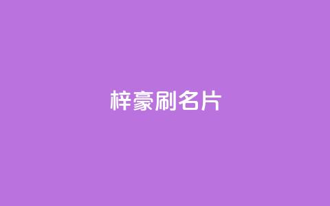 梓豪刷名片,抖音24小时自助服务 - ks快速千粉 qq业务网站梓豪 第1张 梓豪刷名片,抖音24小时自助服务 - ks快速千粉 qq业务网站梓豪 第1张