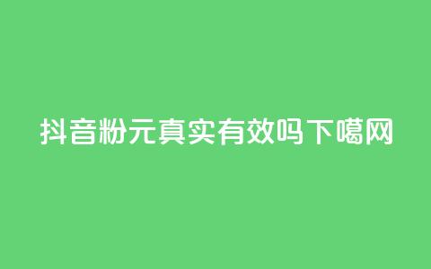 抖音1K粉100元真实有效吗? 第1张 抖音1K粉100元真实有效吗? 第1张