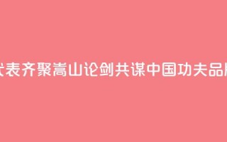 八省代表齐聚嵩山“论剑” 共谋“中国功夫”品牌建设