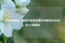 抖音刷粉丝，揭秘抖音粉丝增长的秘诀亿乐社区SUP货源站