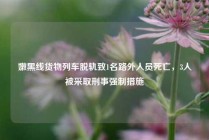 嫩黑线货物列车脱轨致1名路外人员死亡，3人被采取刑事强制措施