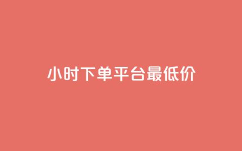 24小时下单平台最低价,24h自助下单卡盟 - 拼多多卡盟自助下单服务 拼多多助力软件平台  第1张