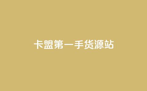 卡盟第一手货源站 - 卡盟第一手货源站——打造你的独一无二的加密在线购物平台~ 第1张 卡盟第一手货源站 - 卡盟第一手货源站——打造你的独一无二的加密在线购物平台~ 第1张