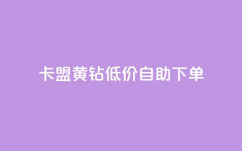 卡盟黄钻低价自助下单,24小时自助卡密商城 - 卡盟一手货源网站 b站播放量业务自助平台  第1张