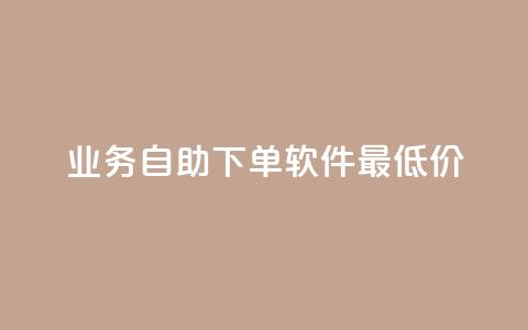 ks业务自助下单软件最低价,低价qq空间访客 - 低价卡盟平台 发卡网自动发卡平台  第1张