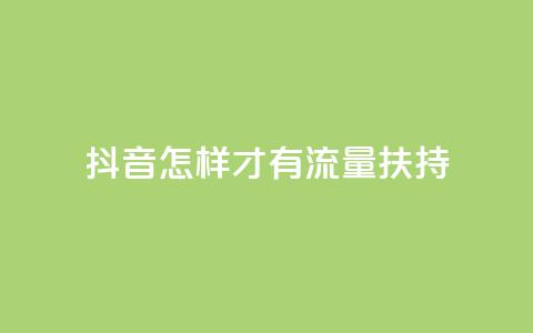 抖音怎样才有流量扶持,抖音做评论任务是诈骗吗 - 抖音粉丝投了钱会兽多久 抖音24小时粉丝全网最低  第1张