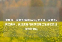 流量卡，流量卡移动19元200g大王卡，流量卡，满足需求、灵活选择与高效管理亿乐社区低价自营货源站